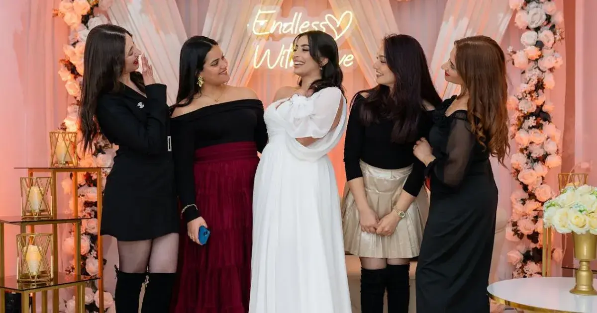 is wearing a black dress to a wedding bad luck